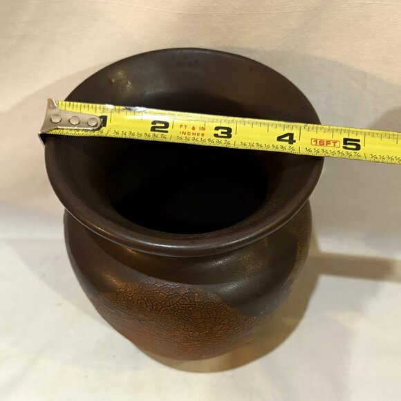 Royal Haeger Earth Wrap Lava Glaze Pottery Vase Vintage MCM 1970s - Picture 7 of 8